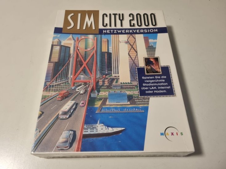 (Bild für) PC Sim City 2000 - Netzwerkversion - zum Schließen ins Bild klicken