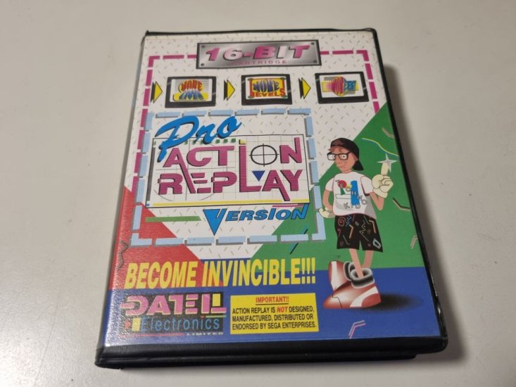 (Bild für) MD Action Replay - Pro Version - zum Schließen ins Bild klicken