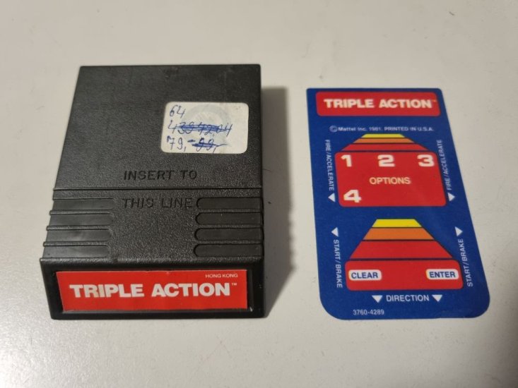 (Bild für) Intellivision Triple Action - zum Schließen ins Bild klicken