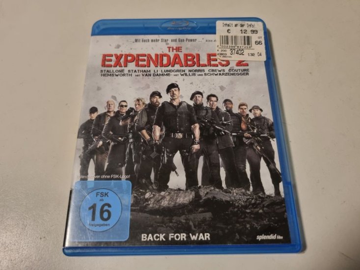 (Bild für) BR The Expendables 2 - Back for War - zum Schließen ins Bild klicken