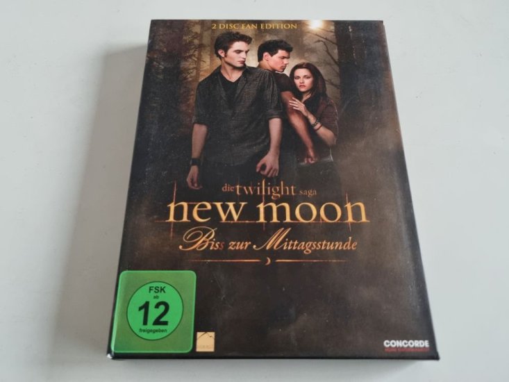 (Bild für) DVD New Moon - Biss zur Mittagsstunde - zum Schließen ins Bild klicken