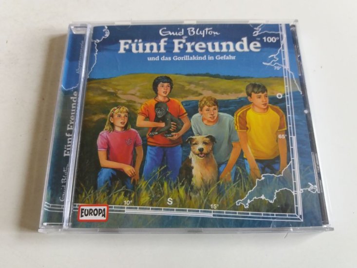 (Bild für) CD Fünf Freunde - 100 und das Gorillakind in Gefahr - zum Schließen ins Bild klicken