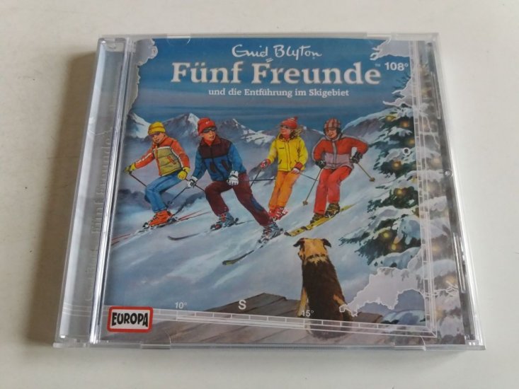 (Bild für) CD Fünf Freunde - 108 und die Entführung im Skigebiet - zum Schließen ins Bild klicken