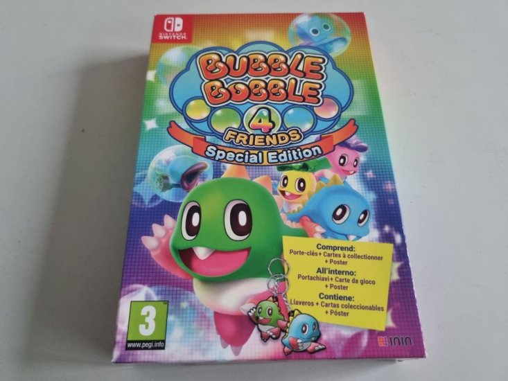 (Bild für) Switch Bubble Bobble 4 Friends - Special Edition EUR - zum Schließen ins Bild klicken