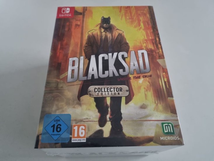 (Bild für) Switch Blacksad - Collector Edition EUR - zum Schließen ins Bild klicken