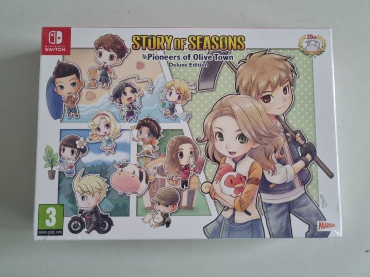 (Bild für) Switch Story of Seasons Pioneers of Olive Town Deluxe Editon EUR - zum Schließen ins Bild klicken