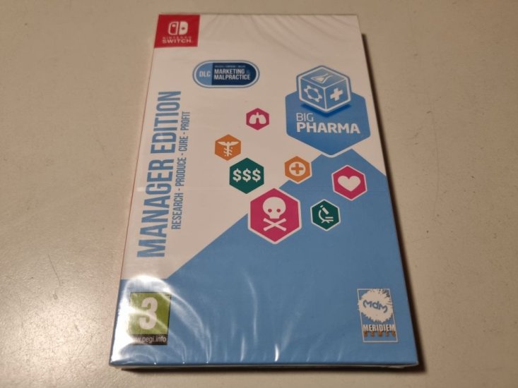 (Bild für) Switch Big Pharma - Manager Edition EUR - zum Schließen ins Bild klicken