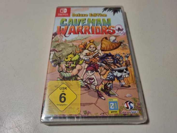 (Bild für) Switch Caveman Warriors - Deluxe Edition GER - zum Schließen ins Bild klicken