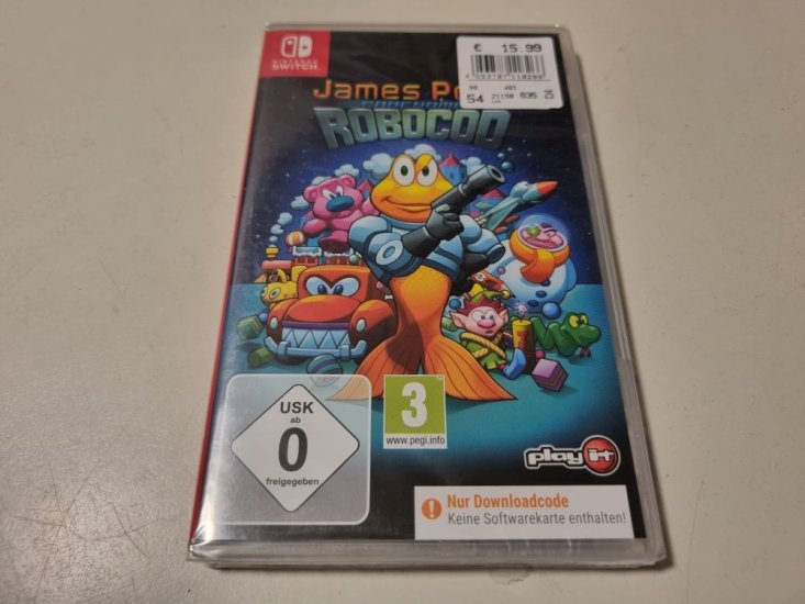 (Bild für) Switch James Pond: Codename Robocod GER - zum Schließen ins Bild klicken