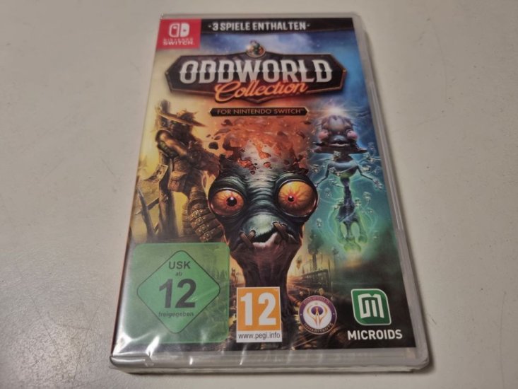 (Bild für) Switch Oddworld Collection GER - zum Schließen ins Bild klicken