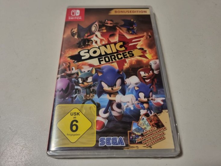(Bild für) Switch Sonic Forces - Bonusedition GER - zum Schließen ins Bild klicken