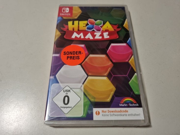 (Bild für) Switch Hexa Maze GER - zum Schließen ins Bild klicken