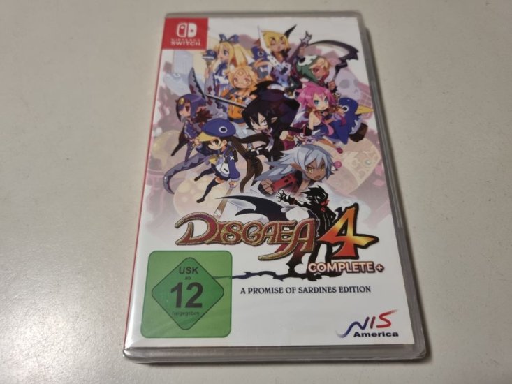 (Bild für) Switch Disgaea 4 - Complete+ GER - zum Schließen ins Bild klicken