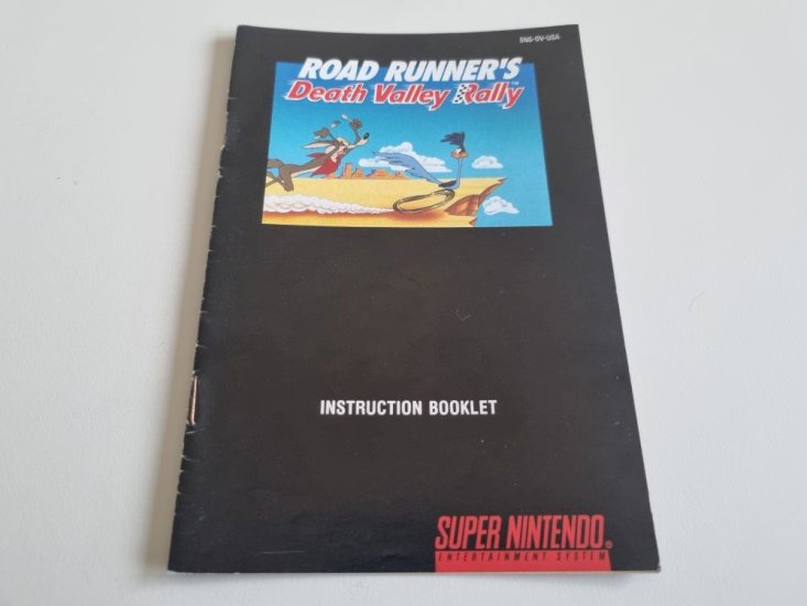 (Bild für) SNES Road Runner's Death Valley Rally USA Anleitung - zum Schließen ins Bild klicken