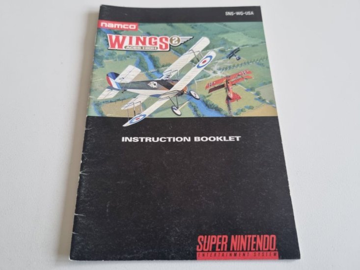 (Bild für) SNES Wings 2 USA Anleitung - zum Schließen ins Bild klicken