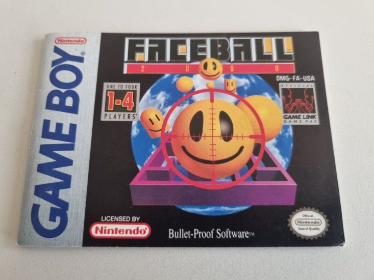 (Bild für) GB Faceball 2000 USA Anleitung - zum Schließen ins Bild klicken