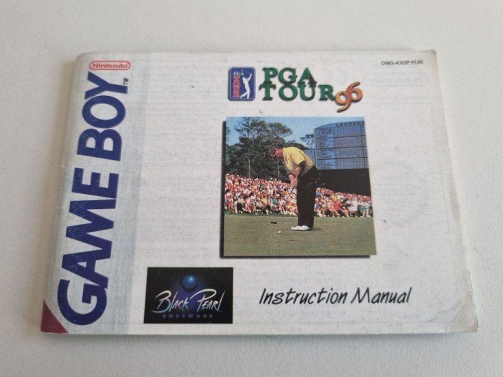 (Bild für) GB PGA Tour 96 EUR Anleitung - zum Schließen ins Bild klicken