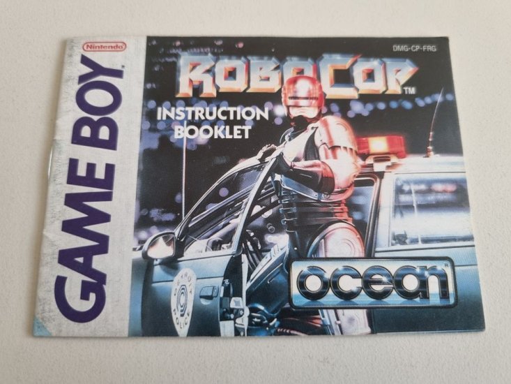 (Bild für) GB Robocop FRG Anleitung - zum Schließen ins Bild klicken