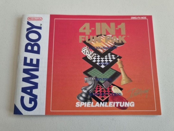 (Bild für) GB 4-in-1 Fun Pak NOE Anleitung - zum Schließen ins Bild klicken