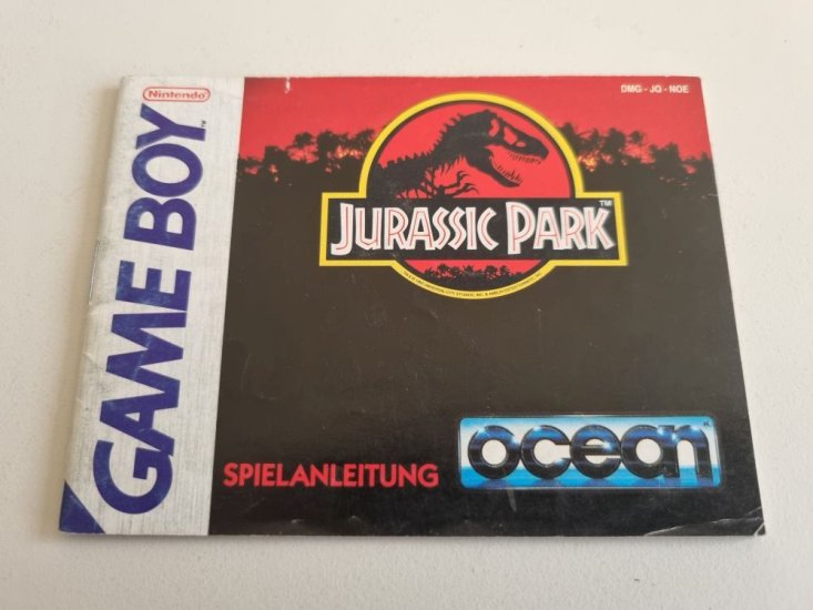(Bild für) GB Jurassic Park NOE Anleitung - zum Schließen ins Bild klicken