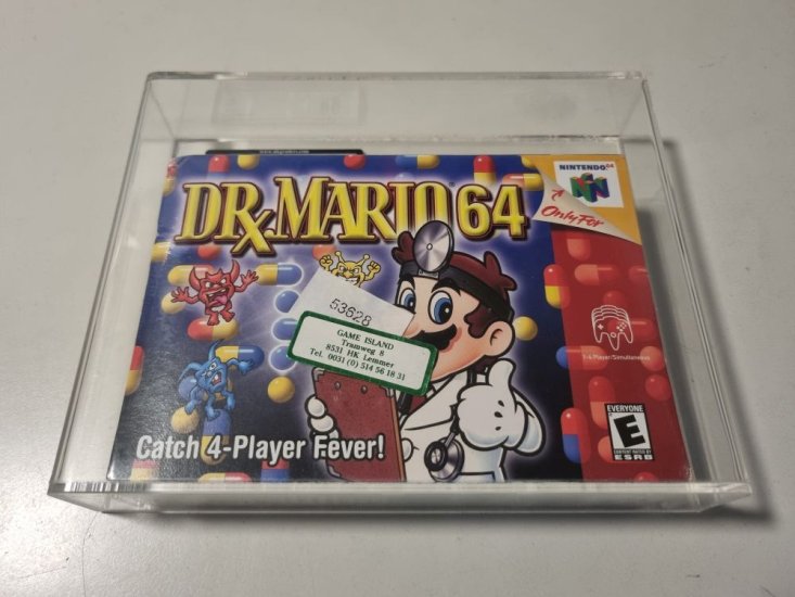 (Bild für) N64 Dr. Mario 64 USA - UKgraders 80 - zum Schließen ins Bild klicken