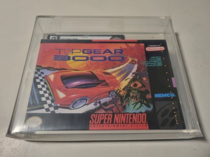 (Bild für) SNES Top Gear 3000 LTN - Pixel Grading 80+ - zum Schließen ins Bild klicken