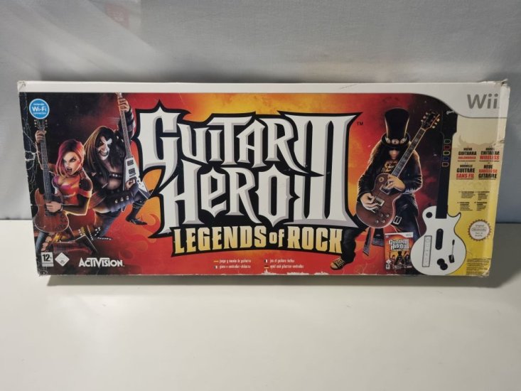 (Bild für) Wii Guitar Hero III - Legends of Rock - Guitar Bundle EUR - zum Schließen ins Bild klicken