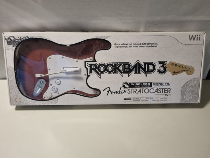 (Bild für) Wii Rockband 3 - Fender Stratocaster Red - zum Schließen ins Bild klicken
