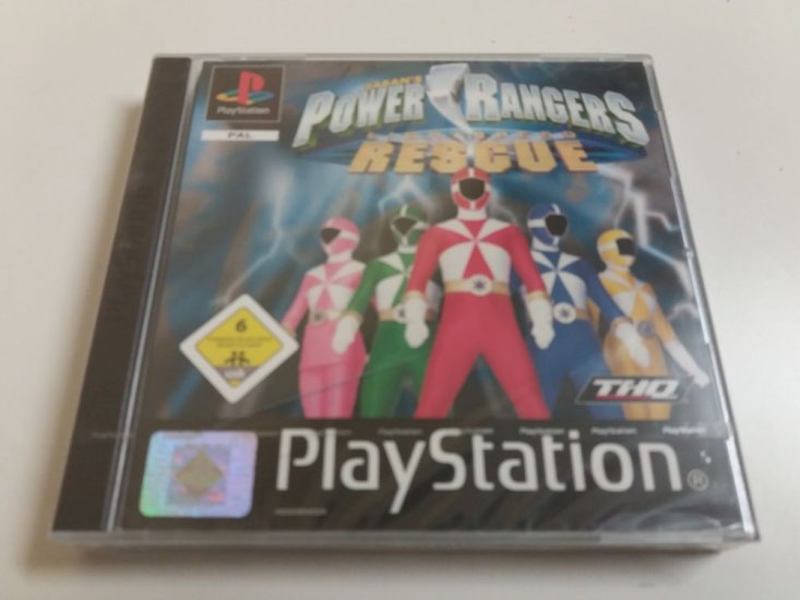 (Bild für) PS1 Power Rangers Lightspeed Rescue - zum Schließen ins Bild klicken