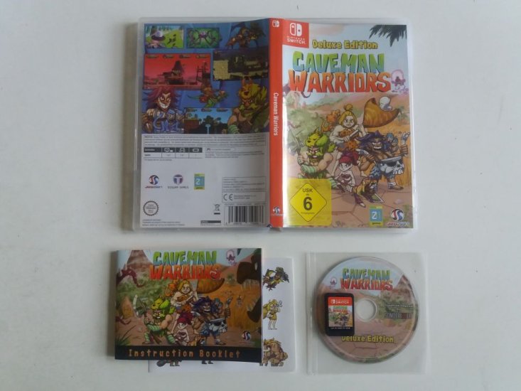(Bild für) Switch Caveman Warriors Deluxe Edition GER - zum Schließen ins Bild klicken