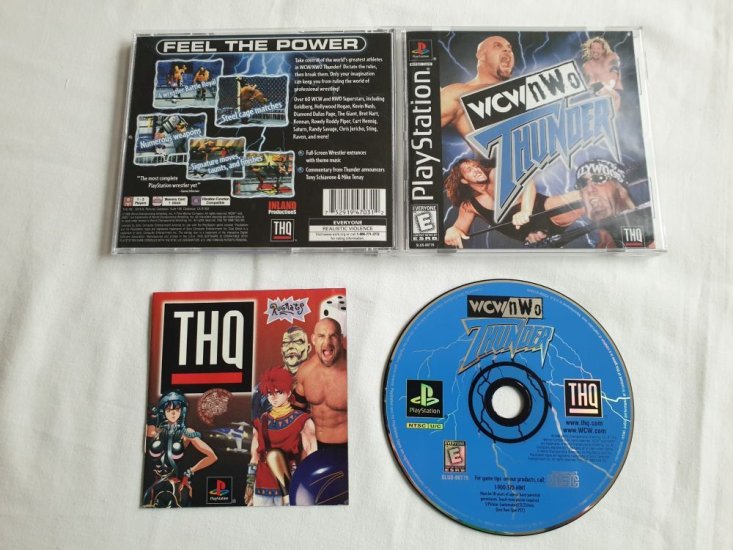 (Bild für) PS1 WCW NWO Thunder - zum Schließen ins Bild klicken