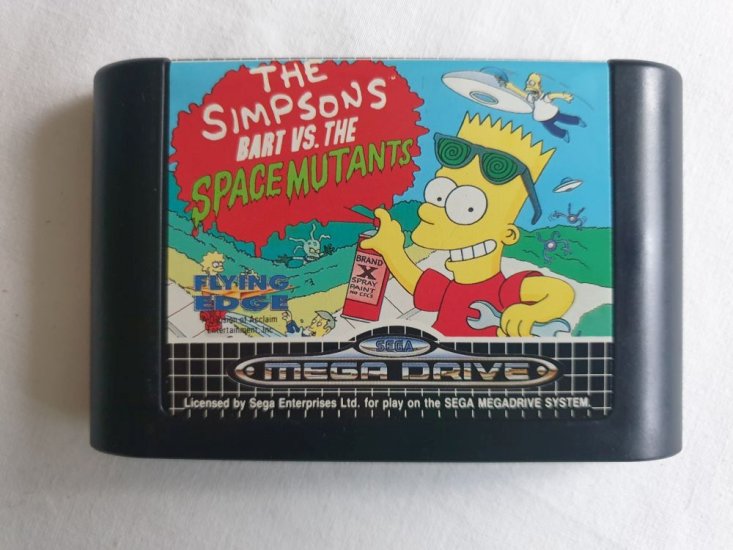 (Bild für) MD The Simpsons - Bart vs. The Space Mutants - zum Schließen ins Bild klicken