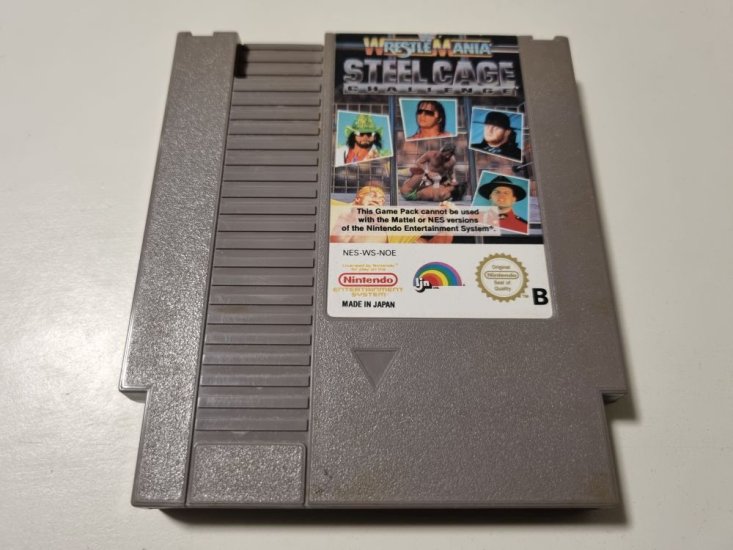 (Bild für) NES WWF Wrestlemania - Steel Cage Challenge NOE - zum Schließen ins Bild klicken