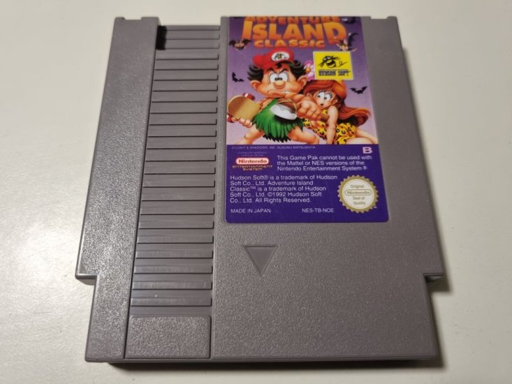 (Bild für) NES Adventure Island Classic NOE - zum Schließen ins Bild klicken