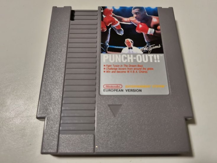 (Bild für) NES Mike Tyson's Punch-Out!! FRG - zum Schließen ins Bild klicken