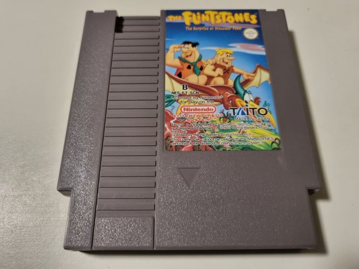 (Bild für) NES The Flintstones - The Surprise at Dinosaur Peak SCN - zum Schließen ins Bild klicken