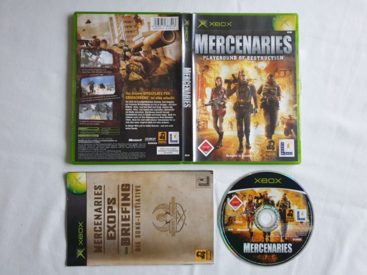 (Bild für) Xbox Mercenaries - Playground of Destruction - zum Schließen ins Bild klicken