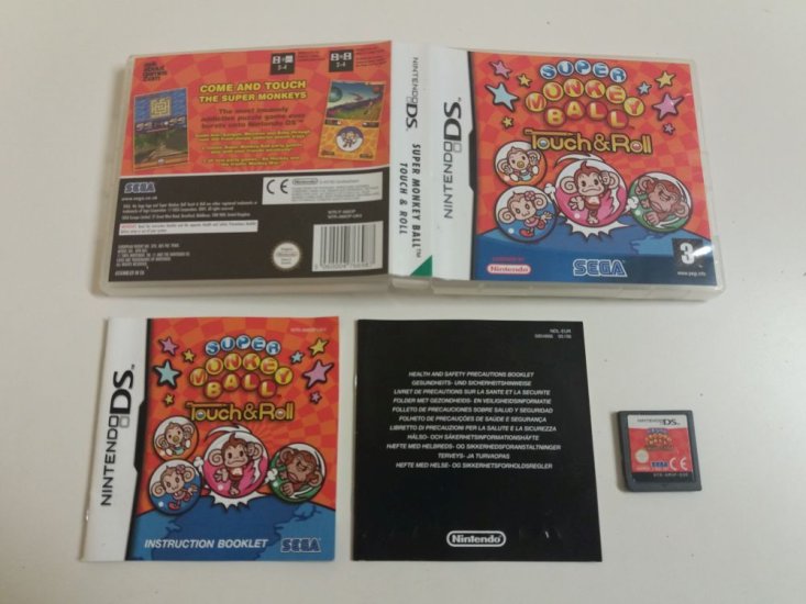(Bild für) DS Super Monkey Ball Touch & Roll - zum Schließen ins Bild klicken