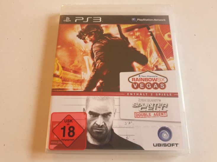 (Bild für) PS3 Tom Clancy's Rainbow Six Vegas & Splinter Cell Double Agent - zum Schließen ins Bild klicken