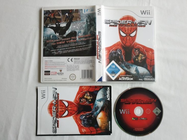 (Bild für) Wii Spider-Man - Web of Shadows NOE - zum Schließen ins Bild klicken