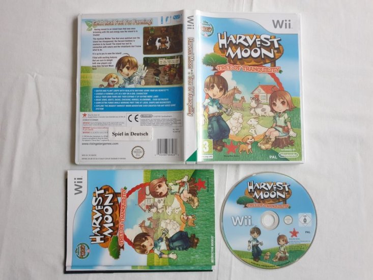(Bild für) Wii Harvest Moon Tree of Tranquility UKV - zum Schließen ins Bild klicken
