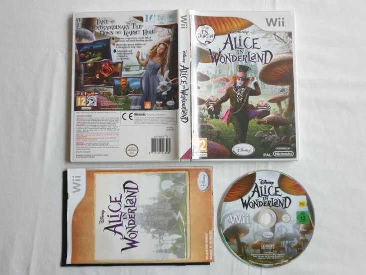 (Bild für) Wii Alice in Wonderland EUR - zum Schließen ins Bild klicken