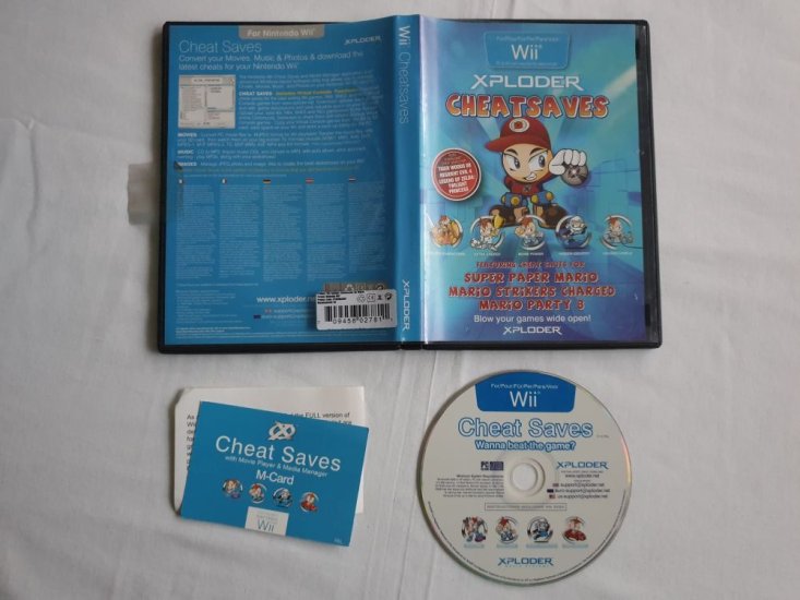 (Bild für) Wii Xploder Cheatsaves - zum Schließen ins Bild klicken