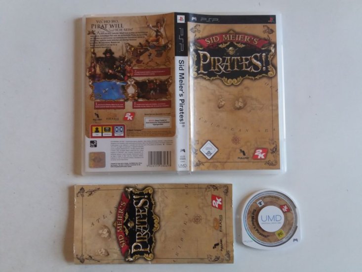 (Bild für) PSP Sid Meier's Pirates! - zum Schließen ins Bild klicken