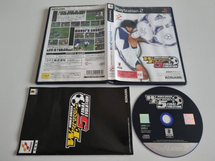 (Bild für) PS2 Winning Eleven 5 - Final Evolution - zum Schließen ins Bild klicken