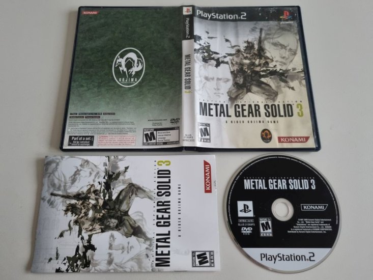 (Bild für) PS2 Metal Gear Solid 3 - zum Schließen ins Bild klicken
