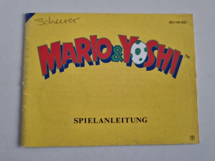 (Bild für) NES Mario & Yoshi NOE Anleitung - zum Schließen ins Bild klicken