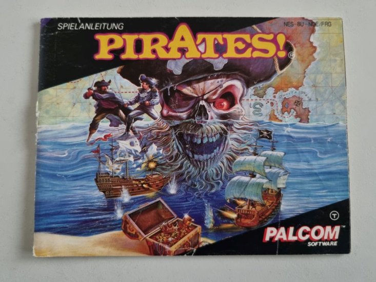 (Bild für) NES Pirates! NOE/FRG Anleitung - zum Schließen ins Bild klicken