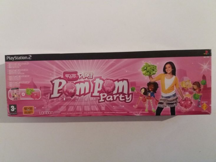 (Bild für) PS2 Eye Toy Play Pom Pom Party - zum Schließen ins Bild klicken