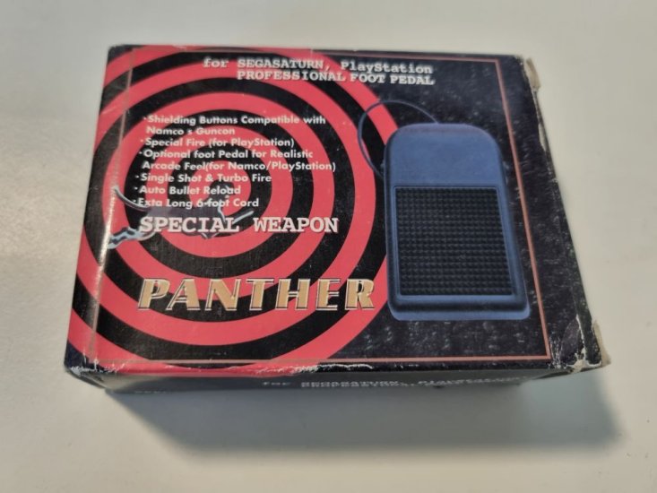 (Bild für) PS1 Panther - Professional Foot Pedal - zum Schließen ins Bild klicken